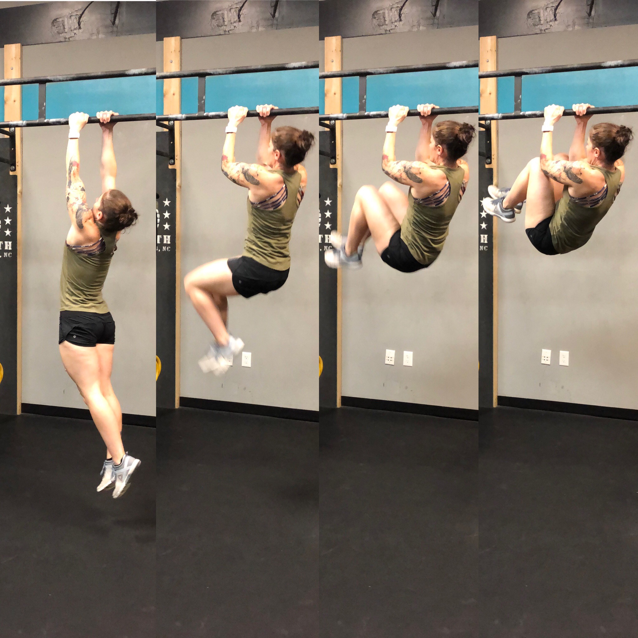 Half a pull-up elbow to knee thing a magig - GPS Human Performance